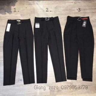 Combo 2 quần baggy đai