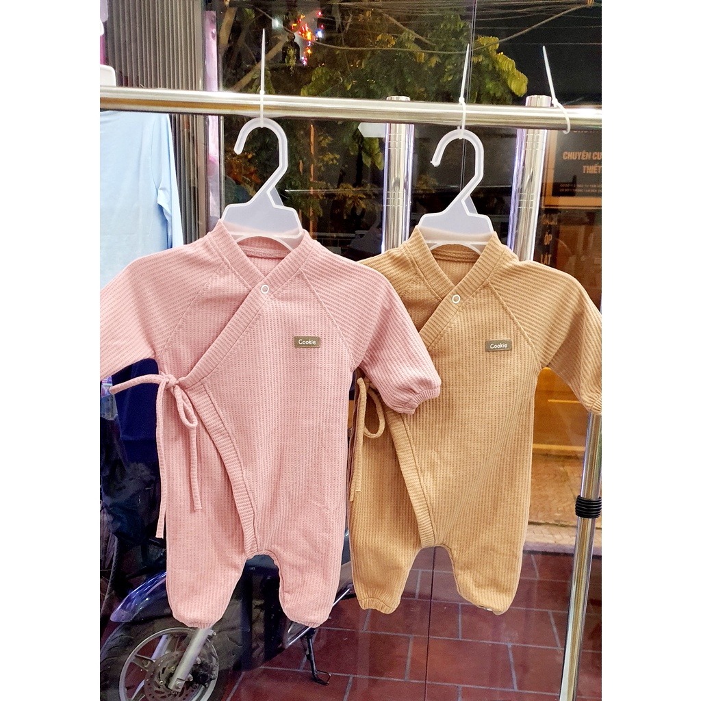 Body buộc dây cài chéo Romper Cookie
