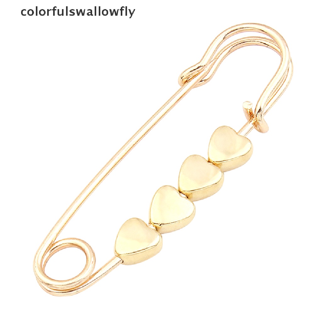 Ghim Cài Thắt Lưng Quần Áo Hình Ngôi Sao / Trái Tim Nhiều Màu Sắc Có Thể Điều Chỉnh Được CSF