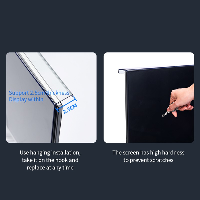 Miếng treo bảo vệ màn hình máy tính LLANO từ acrylic chống ánh sáng xanh 17-27inch
 | BigBuy360 - bigbuy360.vn