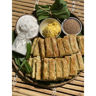 bánh xếp lá dứa