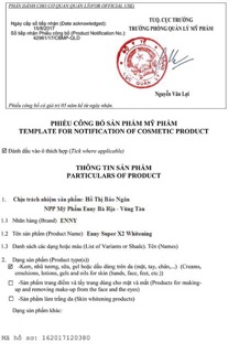 Kem dưỡng da mặt X4 Enny