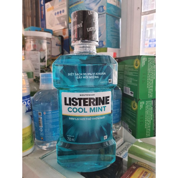 Nước súc miệng Listerine cool mint