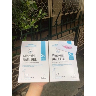 Xịt mọc tóc Minoxidil Bailleul nội địa Pháp