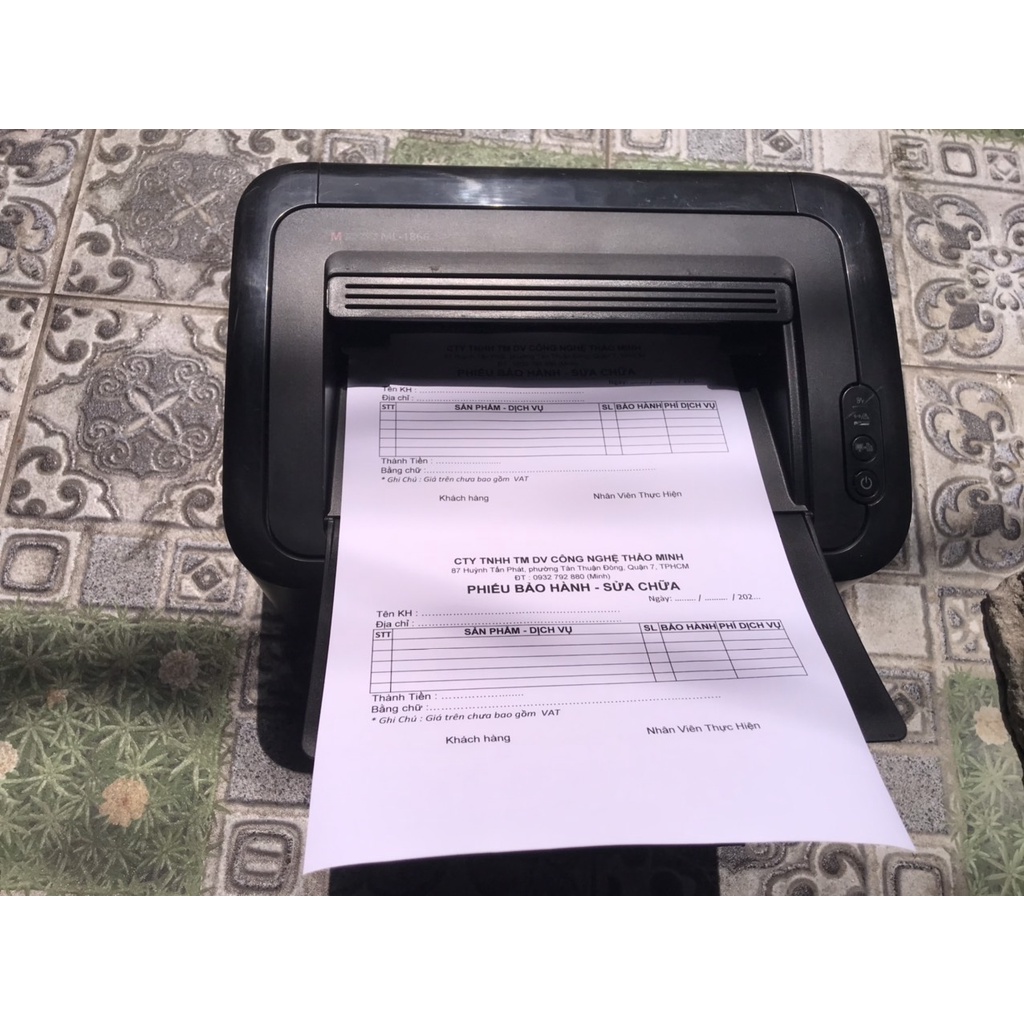 MÁY IN SAMSUNG ML 1666 IN TỐT