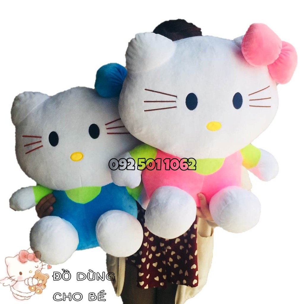 GẤU BÔNG MÈO HELLO KITTY SIZE LỚN [KÈM QUÀ TẶNG]