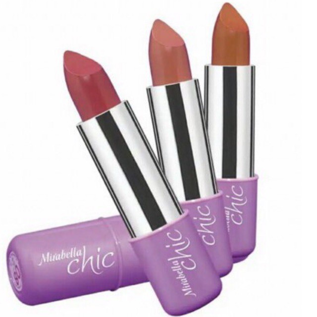(Hàng Mới Về) Son Môi Mirabella Thiết Kế Vỏ Son Sang Trọng | BigBuy360 - bigbuy360.vn