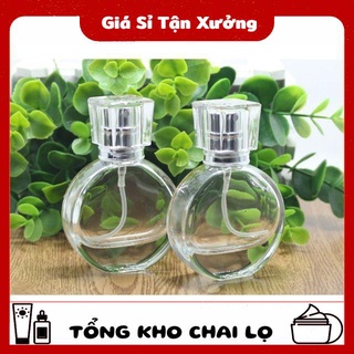 Lọ Chiết Nước Hoa ❤ Chai lọ chiết nước hoa hình chữ O 25ml , chai lọ chiết mỹ phẩm , lọ đựng dầu thơm , phụ kiện du lịch
