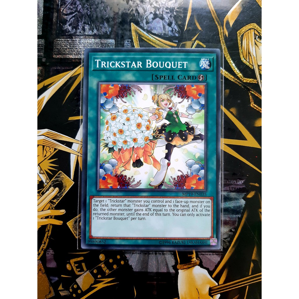 Thẻ Bài Mint90 Yugioh Spell Trickstar Bouquet Rare