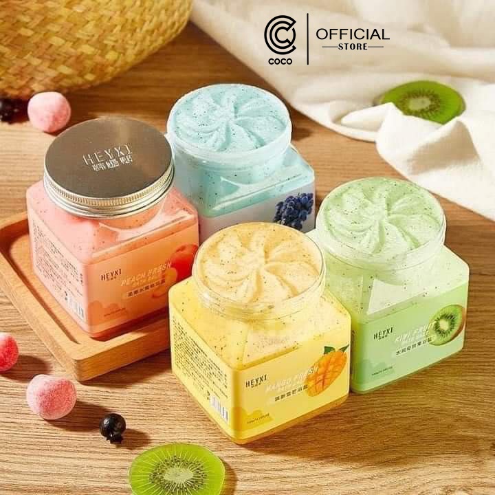 Muối Tắm Tẩy Da Chết Toàn Thân Hương Hoa Quả Bath Salt Scrub Heyxi 350g một hũ | BigBuy360 - bigbuy360.vn