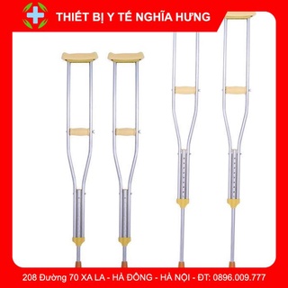 Nạng chống nách hợp kim nhôm Lucass 1 cái