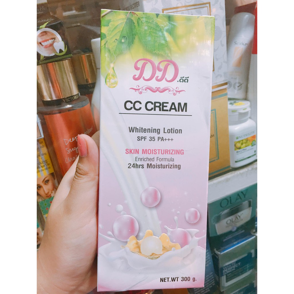 Kem dưỡng trắng toàn thân CC Cream DD thái lan 300g