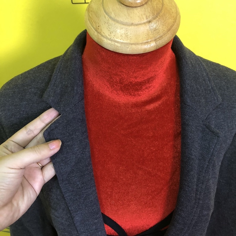 Áo khoác vest blazer đen xám 5 hàng si hàng 2hand