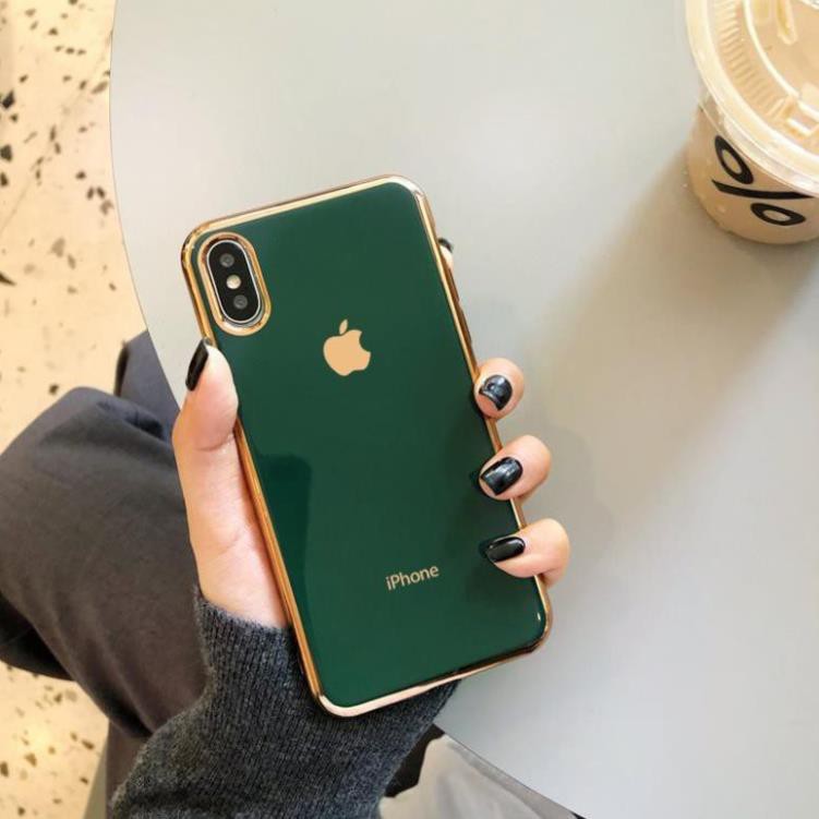 Ốp lưng iphone Logo Trái Tim Viền Mạ Vàng 6 6plus 6s 6plus 6 7plus  8 8plus x xs xs max 11 11 pro 11 promax tphcm