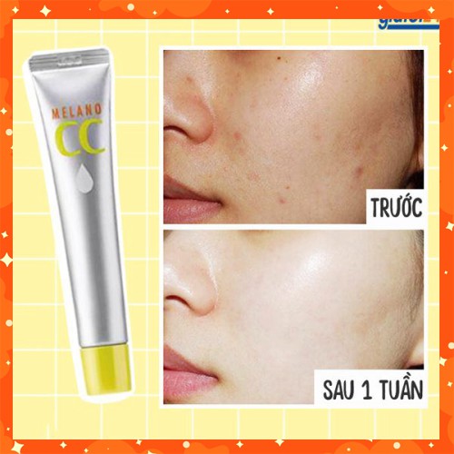 Serum vitamin C mờ thâm mụn làm sáng da Rohto Melano CC 20ml