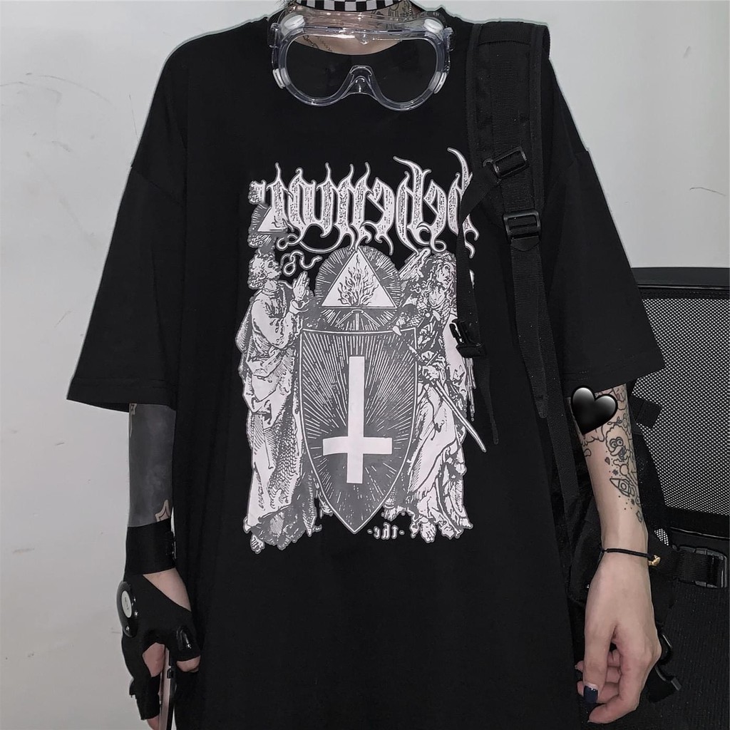 Áo thun tay lỡ BEHEMOTH MSW town, áo thun cotton nam nữ thời trang unisex | BigBuy360 - bigbuy360.vn