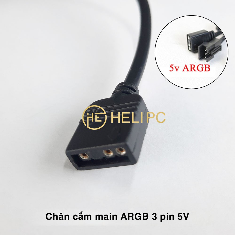 Dây chia RGB và dây chia ARGB – Dây chuyển đổi LED RGB/ ARGB sang Daisy Chain cho đèn LED và quạt Case Phanteks,Deepcool