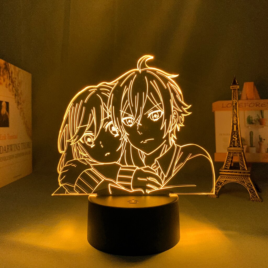 Đèn Ngủ LED Hình Anime Horimiya San To Miyamura Kun Cảm Ứng Thay Đổi Màu Sắc Trang Trí Nhà Cửa