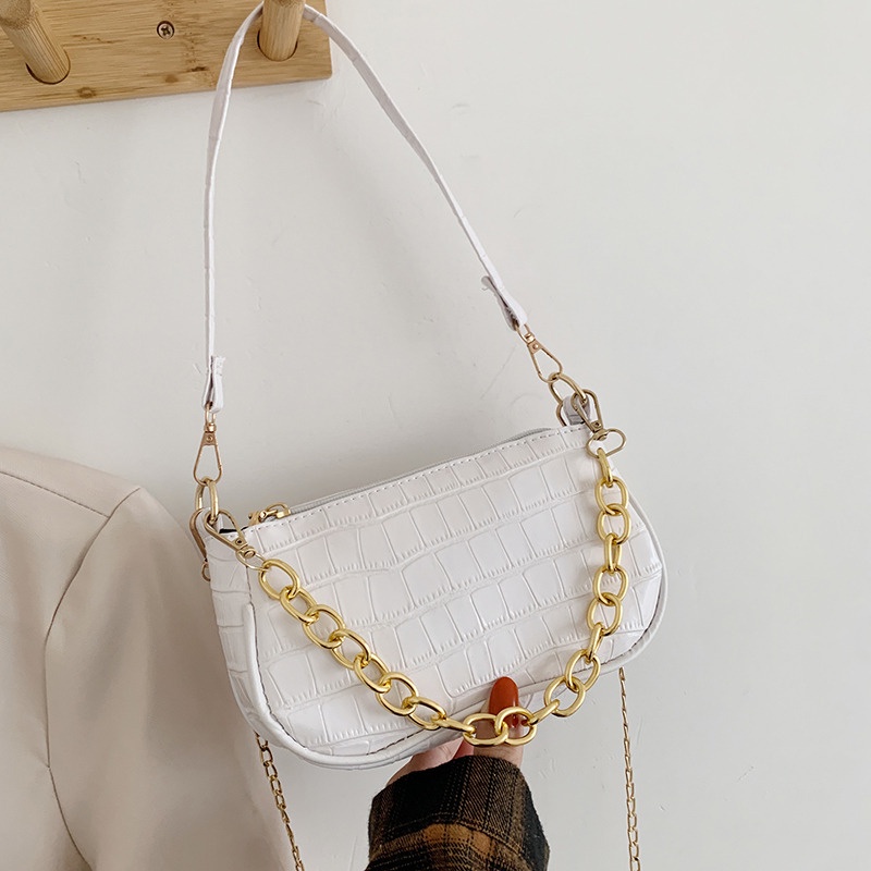 Túi Xách Nữ Dập Vân Dáng Túi Kẹp Nách Cá Tính T1