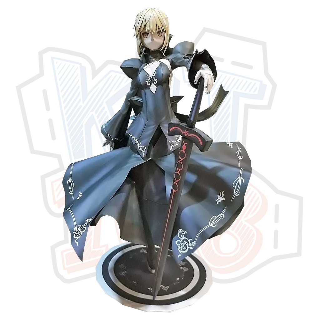 Mô hình giấy Anime Saber Altria Pendragon Alter – Fate Grand Order