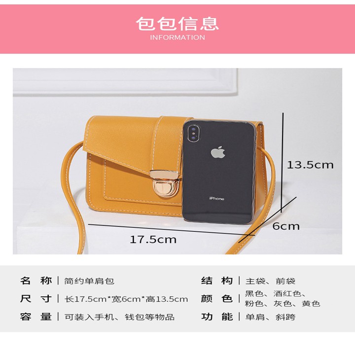 Túi đeo chéo thanh lịch a062