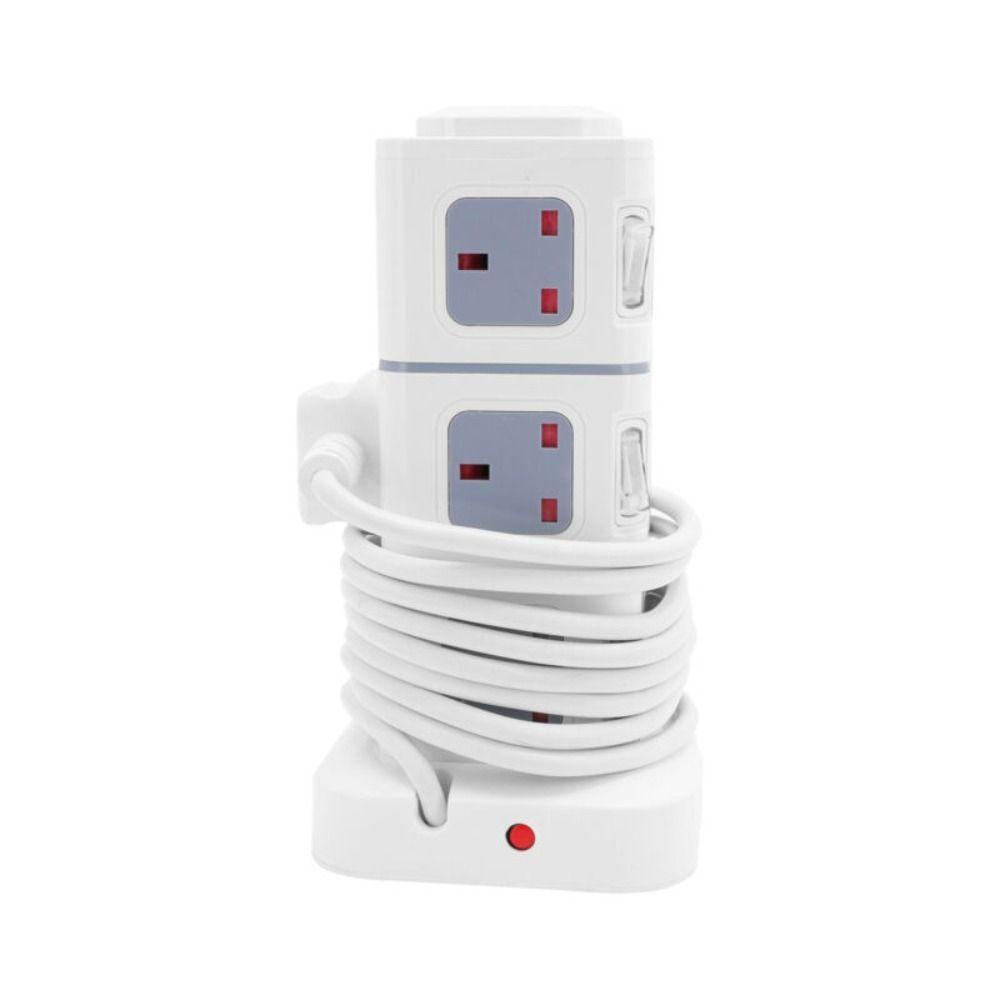 FOREVER Ổ Cắm Điện Để Bàn Với 4 Cổng USB