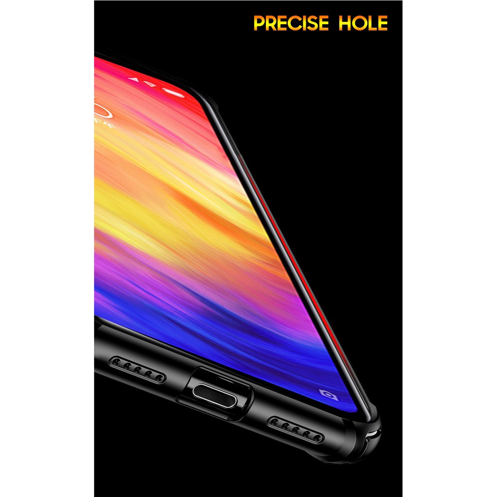 ốp điện thoại Trong Suốt Kèm Nhẫn Móc Ngón Tay Cho Xiaomi Mi 8 Lite Case Mi8