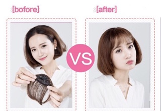 Tóc giả mái thưa mảnh
