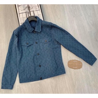 ÁO KHOÁC LV VẢI BÒ CAO CẤP- ÁO BÒ LV THỜI TRANG 2020.