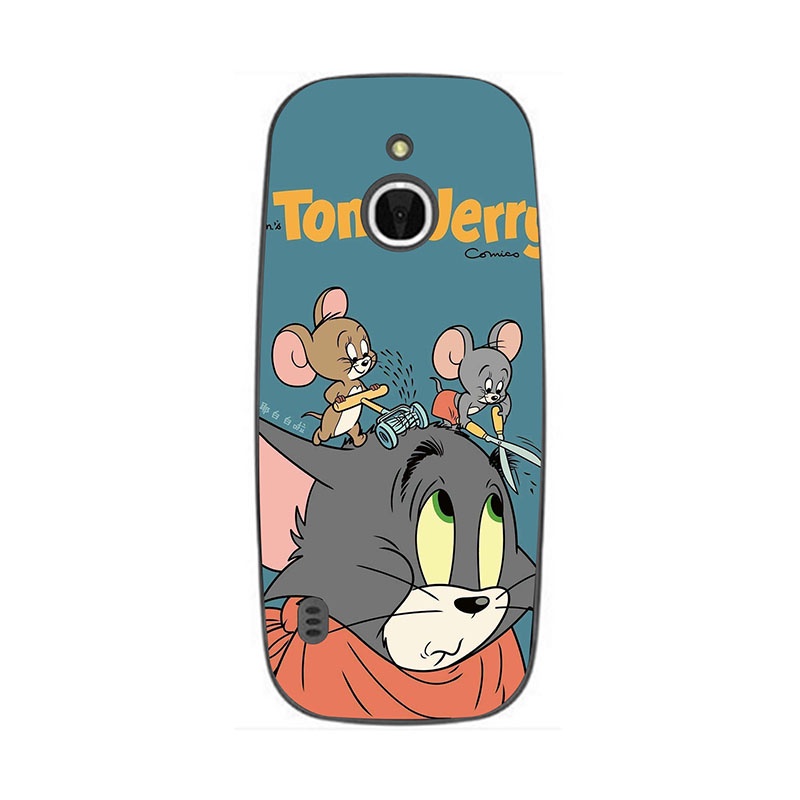 Ốp Điện Thoại TPU Mềm In Hình Tom & Jerry Hoạt Hình Cho Nokia 3310 3G TA-1022 Nokia 3310 4G TA-1036 2018