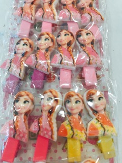 Bộ 4 kẹp tóc công chuá elsa cho bé