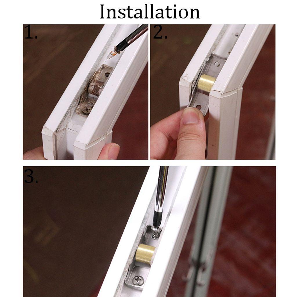 ELEGANT 1 Bánh Xe Ròng Rọc Bằng Đồng Chịu Được Sức Nặng Cho Cửa Sổ Trượt