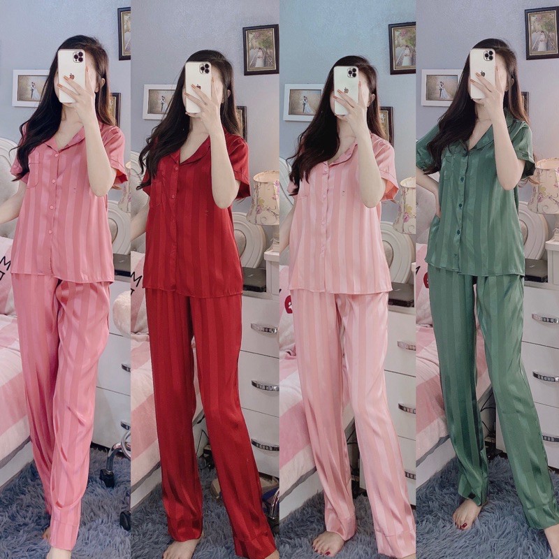 Bộ Lụa Gấm Tơ Cộc Dài-Cộc Đùi