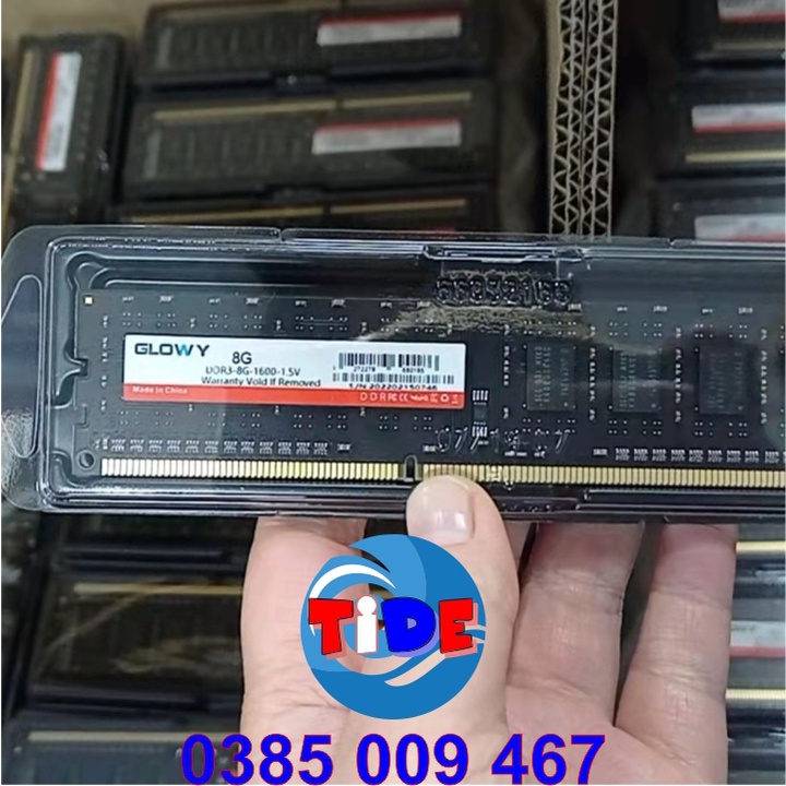 Ram DDR3 | 1600MHz | 4GB và 8GB – Dùng cho PC – Chính hãng Gloway – Bảo hành 3 năm