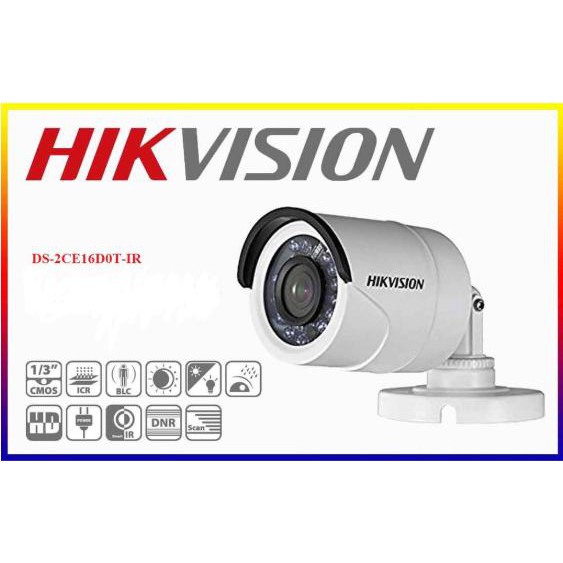 Camera HD-TVI 2.0 Megapixel HIKVISION DS-2CE16D0T-IR