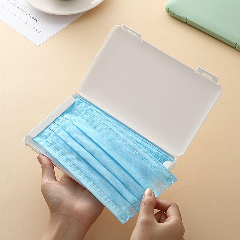 Hộp Nhựa Đựng Khẩu Trang Chống Bụi Dùng Một Lần Tiện Lợi Ốp