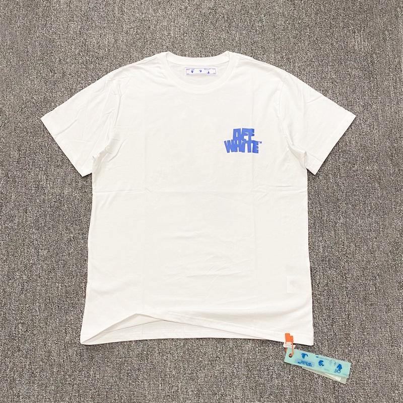 Áo thun Off White chest logo print T-shirt ss21
