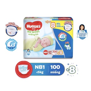 Miếng Dùng Thử/ Tách Bịch miếng lót sơ sinh Huggies tách bịch New born 1
