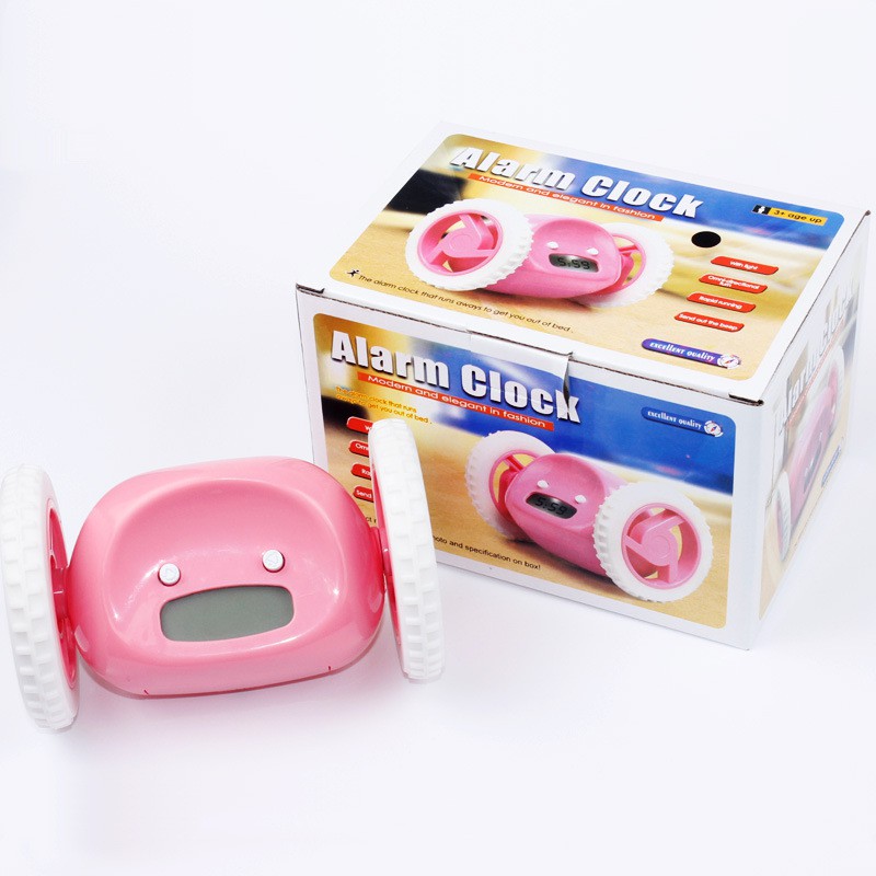 Đồng hồ báo thức bánh xe Clocky Alarm - Đồng Hồ Biết Chạy