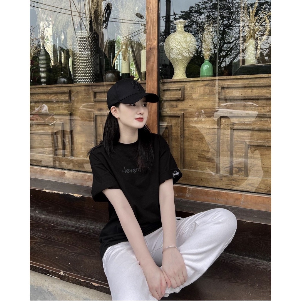 Áo thun Levents Capsule Logo nam nữ form rộng tay lỡ full tag Thời trang Unisex HCM AL203