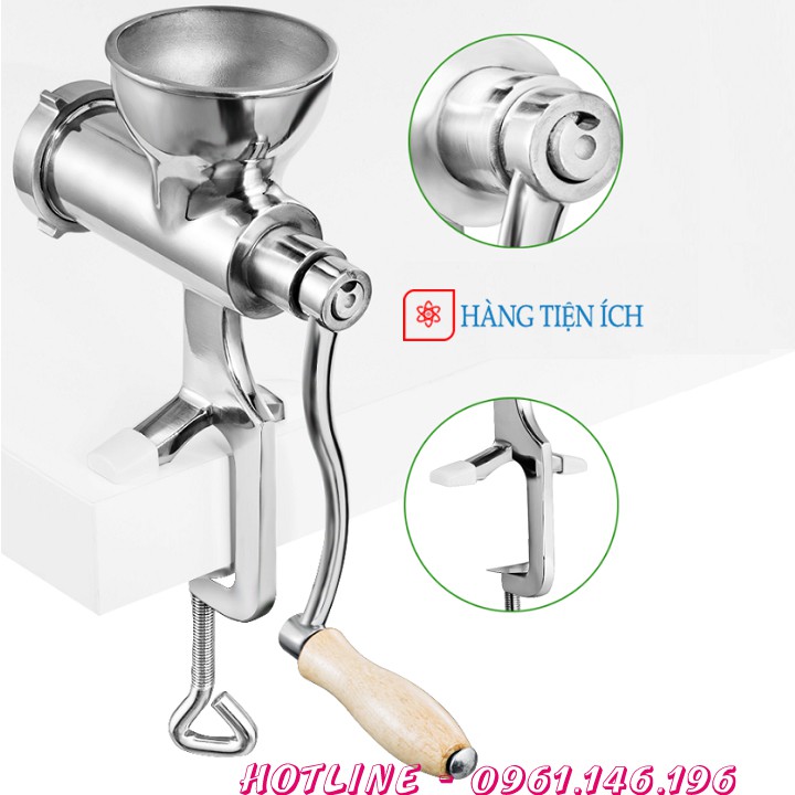 Máy ép chậm cỏ lúa mì inox nâng cao (thép không gỉ 304)