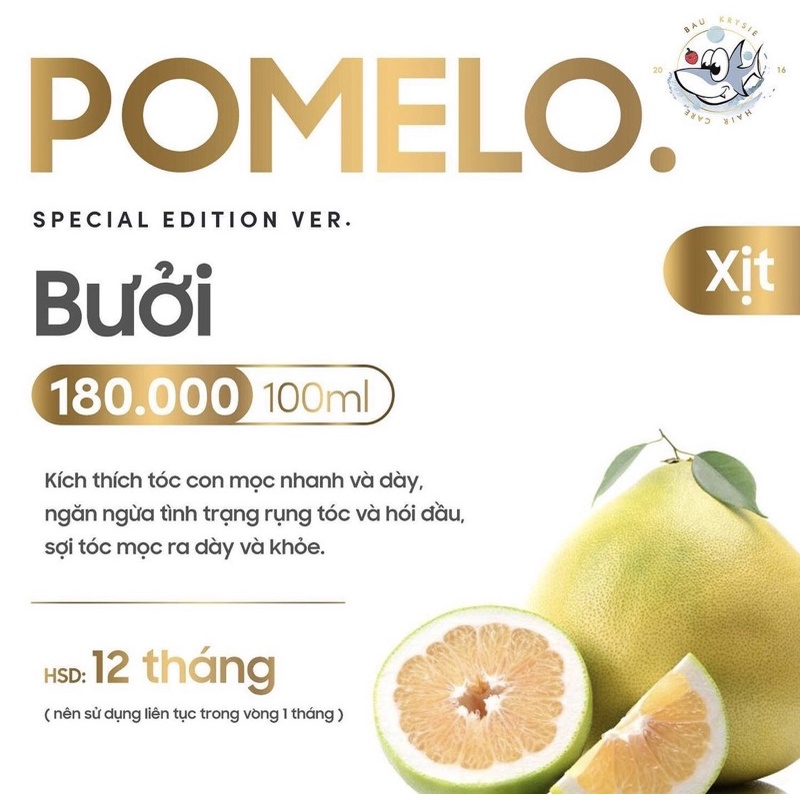 Xịt kích tóc pomelo-sale nghỉ bán