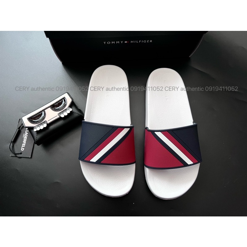 Dép Tommy Hilfiger ELLA white