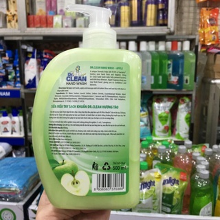 Sữa Rửa Tay Dr. Clean - Táo (500ml)