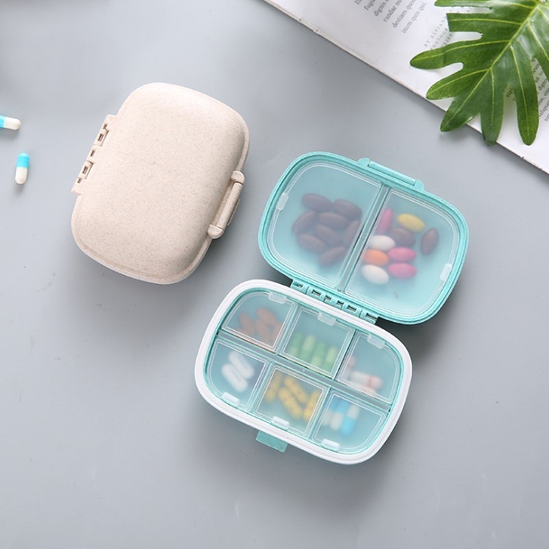 Hộp Đựng Thuốc 8 Ngăn Tiện Lợi