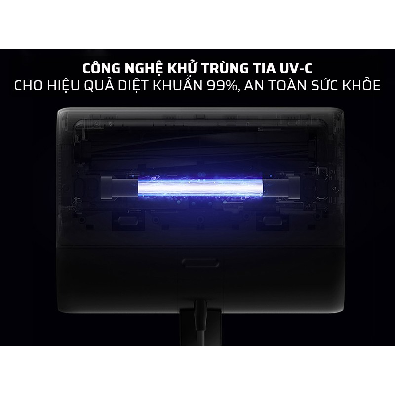 Máy hút bụi diệt khuẩn UV-C Xiaomi Mijia, lọc bụi thông minh, cơ chế sấy nóng 50 độ | BigBuy360 - bigbuy360.vn