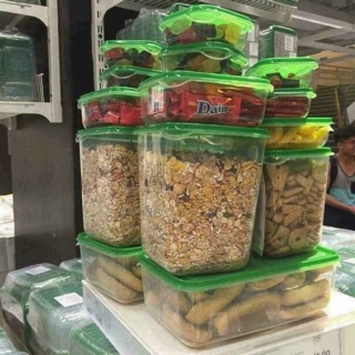 ❌❌SALE SOCCCC ❌❌Set 17 hộp nhựa hàng Ikea Thuỵ Điển xách tay store Thái
