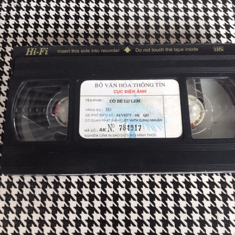 băng vhs cô bé lọ lem