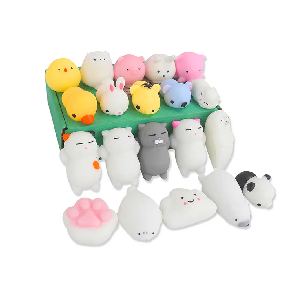 Squishy mini giá rẻ đồ chơi mochi slime dẻo nhật bóp tay giảm stress đa dạng mẫu mã