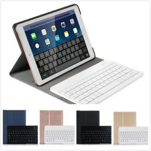Bao da kèm bàn phím bluetooth cho máy tính bảng iPad Air , iPad Air 2 , iPad Pro 9.7 2017,2018 (smart keyboard)